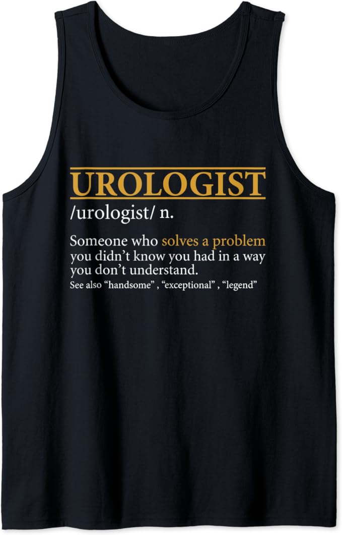 Funny UROLOGIST definition Birthday or Christmas Tank Top Amazon.co